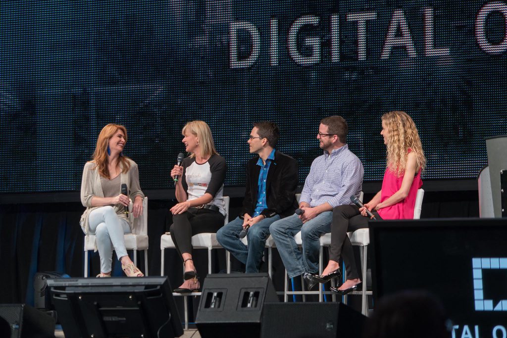 Panel discussion at Digital Orlando