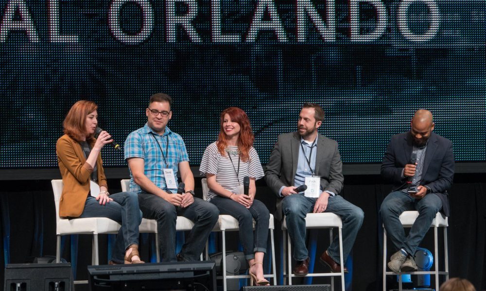 Panel discussion at Digital Orlando